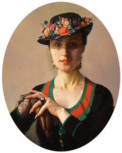 Ritratto di una signora da Konstantin Andreevic Somov
