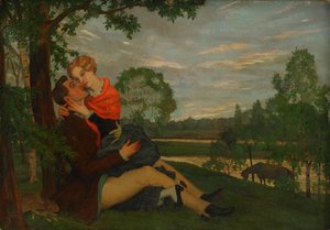 Gli amanti da Konstantin Andreevic Somov