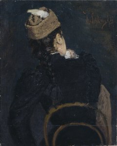 Una studentessa