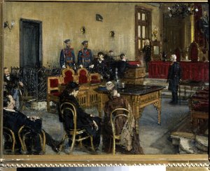 In attesa del verdetto da Konstantin Apollonovich Savitsky