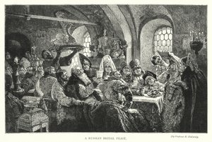 Una festa nuziale russa da Konstantin Egorovich Makovsky