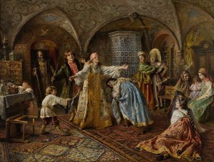 Mosca cieca da Konstantin Egorovich Makovsky