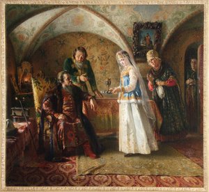 La vita quotidiana in un boyar russo nel XVII secolo da Konstantin Egorovich Makovsky