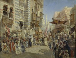 La consegna del tappeto sacro al Cairo