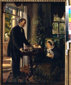 Una castellana di maniero da Konstantin Egorovich Makovsky