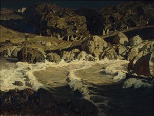 Notte in mare, 1903