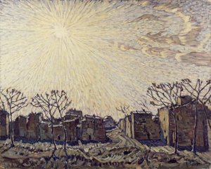Il Sole, 1906 da Konstantin Fyodorovich Bogayevsky