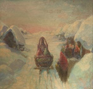 Inverno. Guida della slitta da Konstantin Konstantinovich Pervukhin