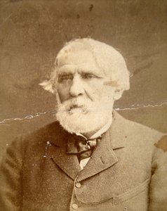 Ivan Turgenev, autore russo, 1870 da Konstantin Schapiro