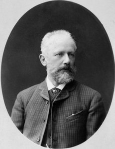 Peter Tchaikovsky, compositore russo, 1880s da Konstantin Schapiro