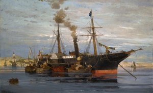 La partenza da Konstantinos Volanakis