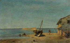 La casa del pescatore sulla spiaggia