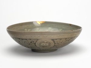Ciotola con gru e nuvole, c.1150-1200 da Korean School