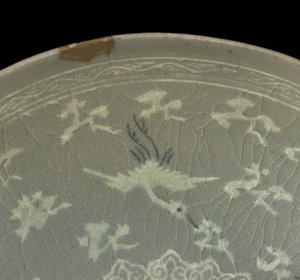 Ciotola con gru e nuvole, c.1150-1200 da Korean School