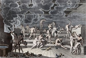 Una casa da bagno russa, 1811