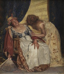 Julie e la balia da Kristian Zahrtmann