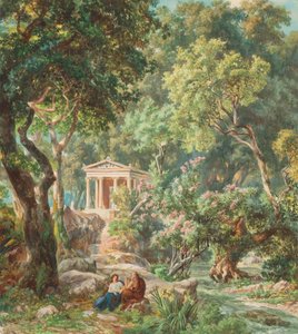 La regina della foresta da Károly Markó d. Ä.