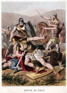 Morte di Saul e del suo scudiero in battaglia con i Filistei, 1870