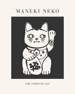 Gatto della fortuna Maneki Neko da KsanaKalpa