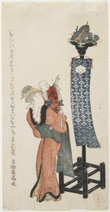 Madre con bambino che indica, fine XVIII-inizio XIX secolo