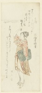 Una pescatrice da Kubota Shunman (attributed to)