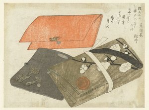 Tre sacchetti di tabacco da Kubota Shunman