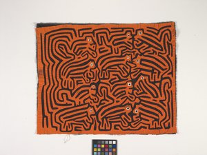 Pannello di camicia (Mola) da Kuna Indian Culture