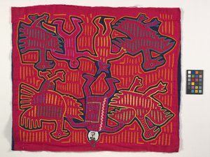 Pannello di camicia (Mola) da Kuna Indian Culture
