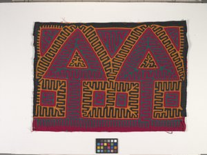 Pannello di camicia (Mola) da Kuna Indian Culture