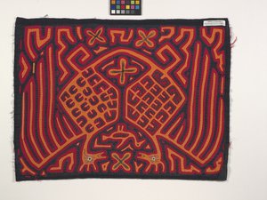 Pannello di Camicia (Mola) da Kuna Indian Culture
