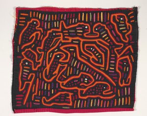 Pannello di camicia (mola), c.1950 da Kuna Indian Culture