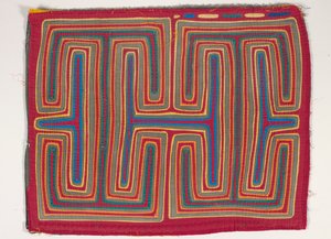 Pannello di camicia (mola), c.1950 da Kuna Indian Culture