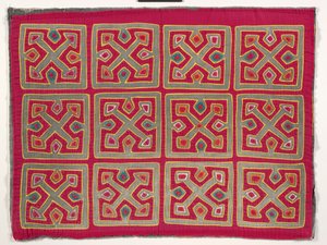 Pannello di camicia (mola), c.1950 da Kuna Indian Culture