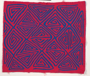 Pannello di camicia (mola), c.1950 da Kuna Indian Culture
