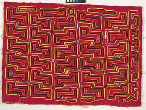 Pannello di camicia (mola), c.1950 da Kuna Indian Culture