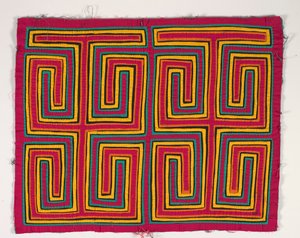 Pannello di camicia (mola), c.1950 da Kuna Indian Culture