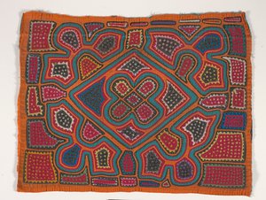 Pannello di camicia (mola), c.1950 da Kuna Indian Culture