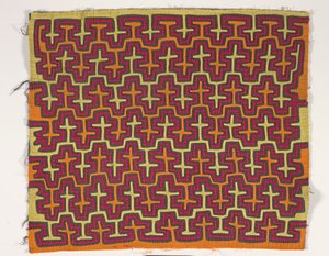 Pannello di camicia (mola), c.1950 da Kuna Indian Culture
