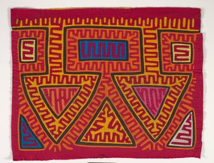 Pannello di camicia (mola), c.1950 da Kuna Indian Culture