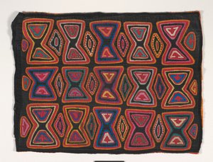 Pannello di camicia (mola) (cotone applicato) da Kuna Indian Culture