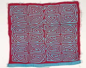 Pannello di camicia (mola) da Kuna Indian Culture