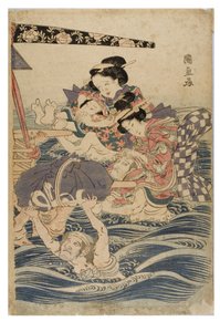Scena primaverile di giovani donne in viaggio, c.1786-1864