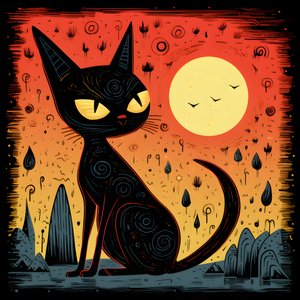 Cartone animato sfinge bizzarra 2