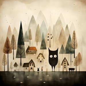 Paesaggio con figura 1