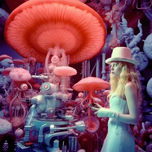 Immagine al microscopio elettronico a super risoluzione di donna nello stile artistico di David LaChapelle 4 da Kurt Heppke