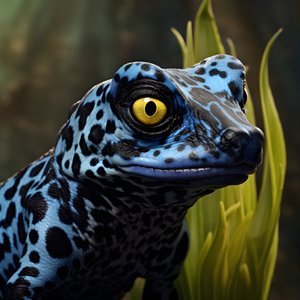 Un alieno, parte rana velenosa + parte cane 3