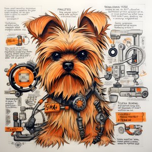 Una spiegazione per un cane meccanico Yorkie 4