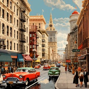 Una città negli anni 