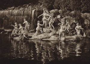 Italia: Caserta, Gruppo di Diana, nel parco