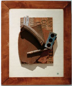 Assemblaggio da Kurt Schwitters